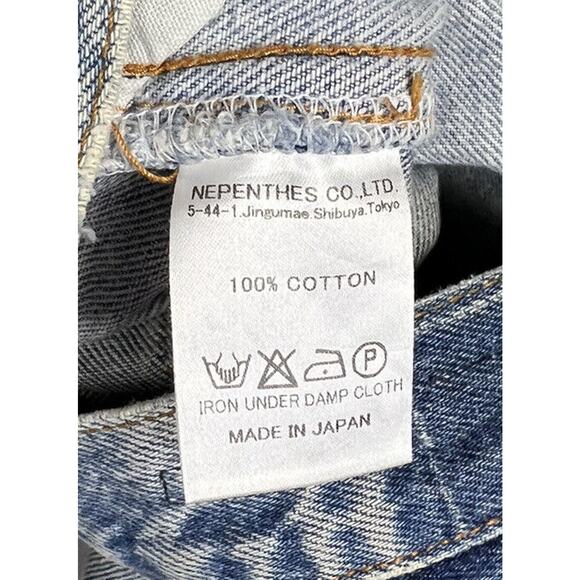Needles Rebuild Men’s 30x30 Vintage Levi’s Curved-Leg Jeans Nepenthes Japan RARE - Picture 12 of 12